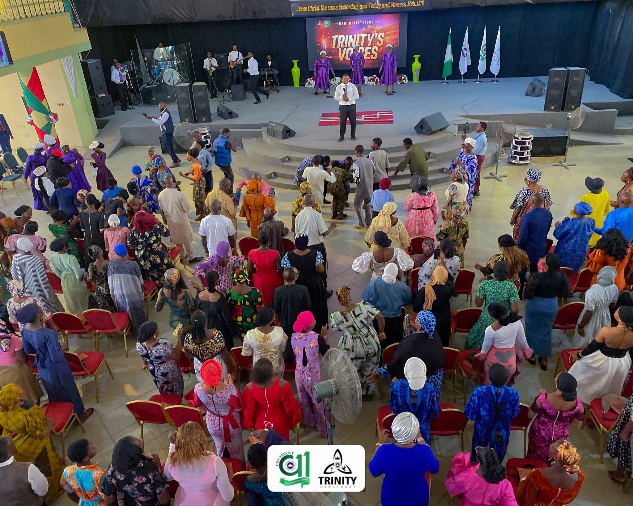 Congregation Worshipping
